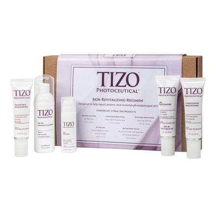 TiZO Набор для защиты и восстановления TIZO Skin Revitalizing Regimen Kit TRIAL SIZE 450 гр