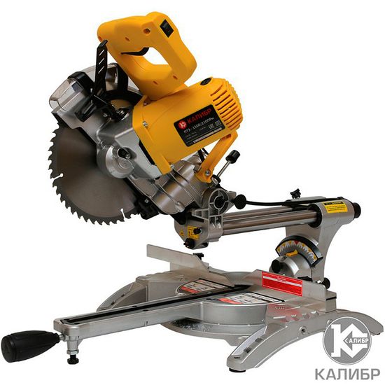 Пила торцовочная "КАЛИБР" ПТЭ-1500/210ПРм