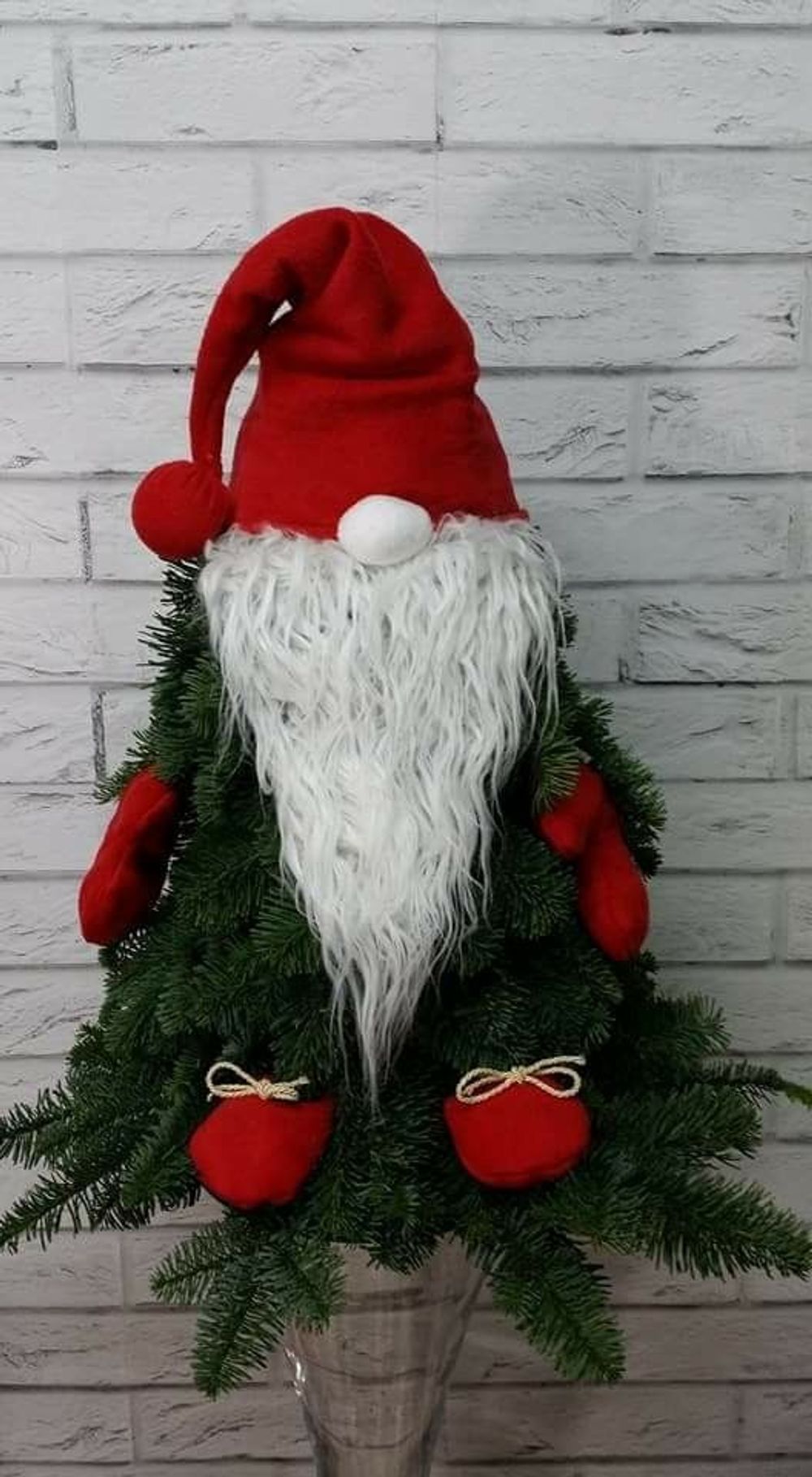 Искусственная настольная елка "Ренессанс" (Литая хвоя) 45 см/ 60 см / 90 см