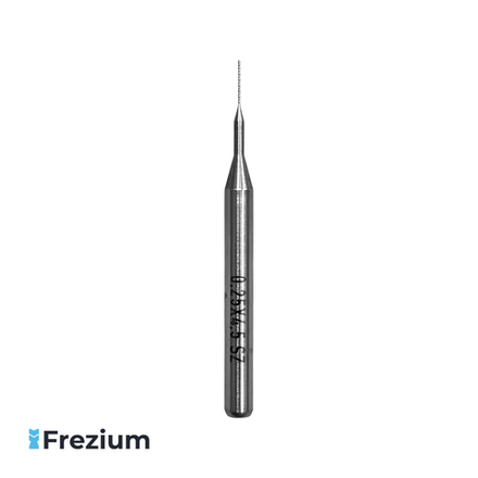 Сверло твердосплавное для плат, пластику, дереву, алюминию и цветным металлам "HAM" (0.25x3.175x4.5 382 SBR SZ Prima)