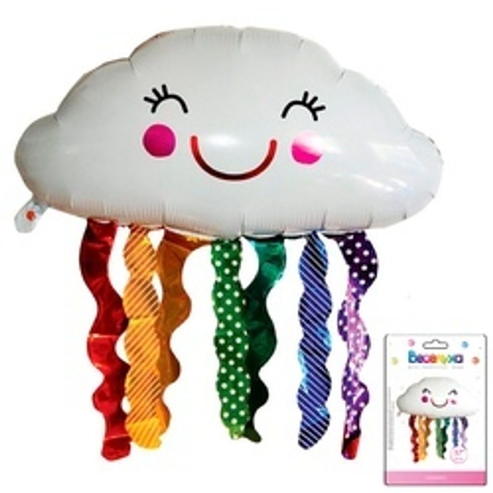 Шар (37"/96*85 см) Фигура, Облако в упаковке