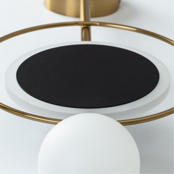 Настенный светильник Arte Lamp A2604AP-7BK