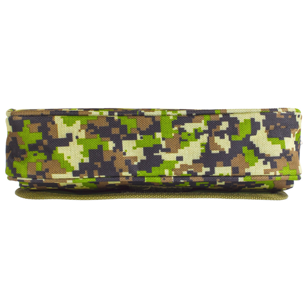 Пенал BRAUBERG для мальчиков 1 отделение органайзер мягкий "Military" зеленый 21х5х9 см (2 штуки в упаковке)