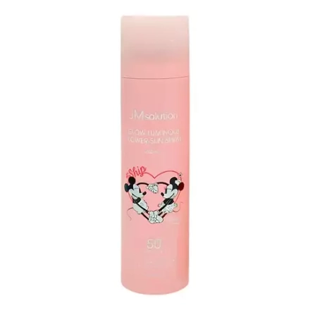 JMsolution Спрей солнцезащитный - Disney collection heart luminous rose SPF50+ PA++++, 180мл, шт