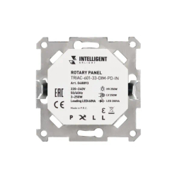 INTELLIGENT ARLIGHT Роторная панель TRIAC-601-33-DIM-PD-IN (230V, 1x1A, Механизм) (IARL, IP20 Металл, 3 года) 048893