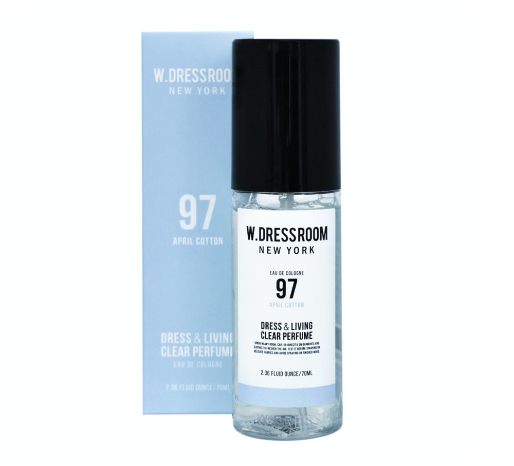 W.Dressroom Спрей парфюмированный № 97 Dress &amp; Living Clear Perfume № 97 April Cotton 70ml