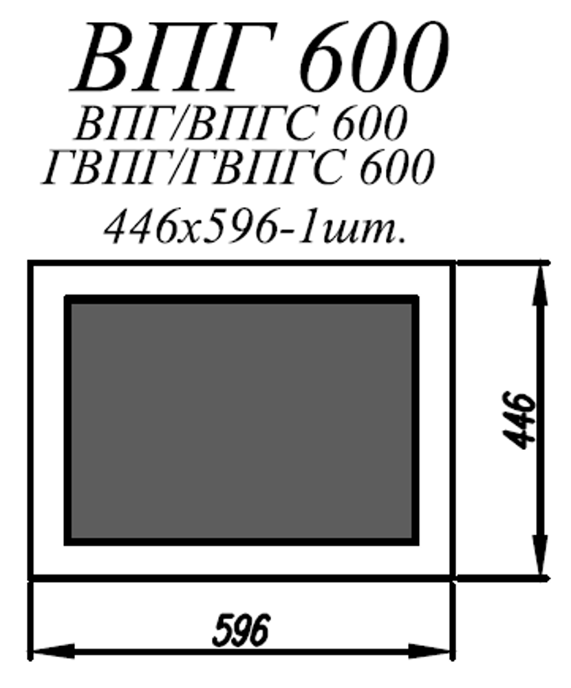 Фасад Квадро Ваниль кожа ВПГ 600