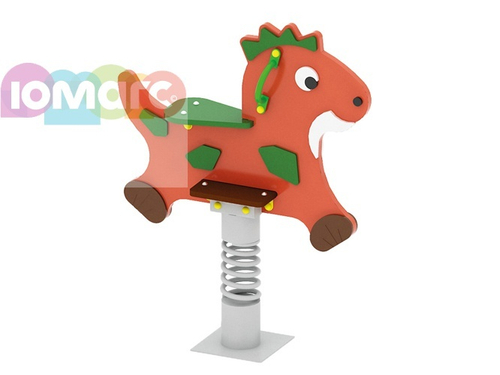 Качалка на пружине "Динозаврик"