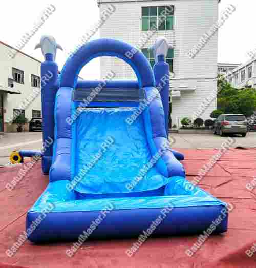Коммерческий надувной батут "На волне"
