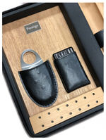 Хьюмидор Афисионадо Manhattan Black XL дорожный на 4-8 сигар