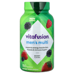 VitaFusion, Мультивитамины для мужчин, ягодные, 150 жевательных таблеток
