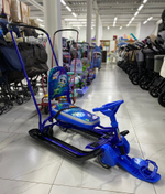 Снегокат "Тимка спорт 6" космический (арт. ТС6-М/К)