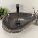 Каменная раковина из речного камня RS-05460 (57*42*15) 0857 из натурального камня