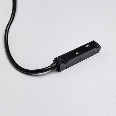 Ввод питания для магнитных трековых шинопроводов MKA-2-PC-B Черный