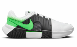 Женские теннисные кроссовки Nike Zoom GP Challenge 1 - white/poison green/black