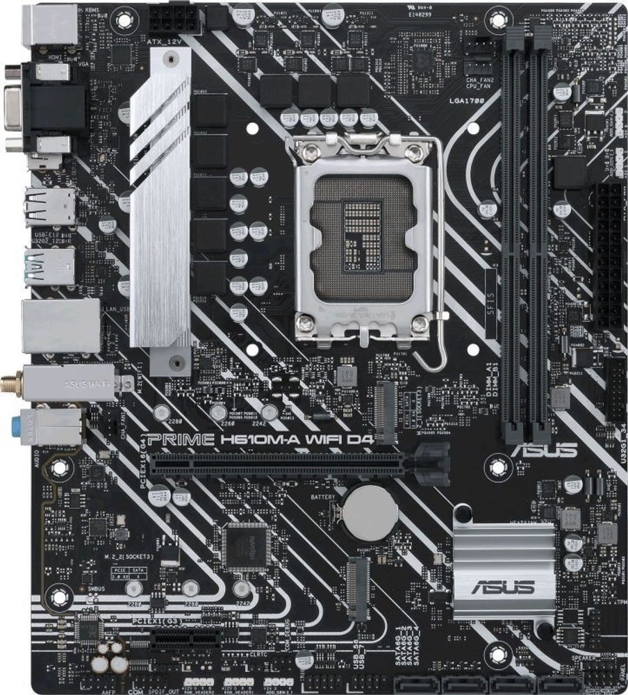 Материнская плата ASUS PRIME H610M-A WIFI