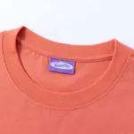 Футболка Ymkashix Ghost кораллово-оранжевая