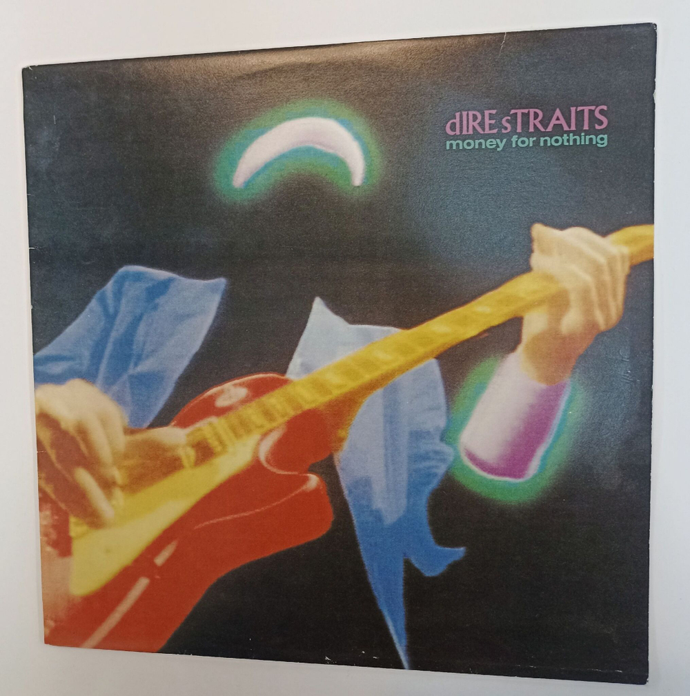 Винтажная виниловая пластинка LP Dire Straits Money For Nothing (Югославия 1989)