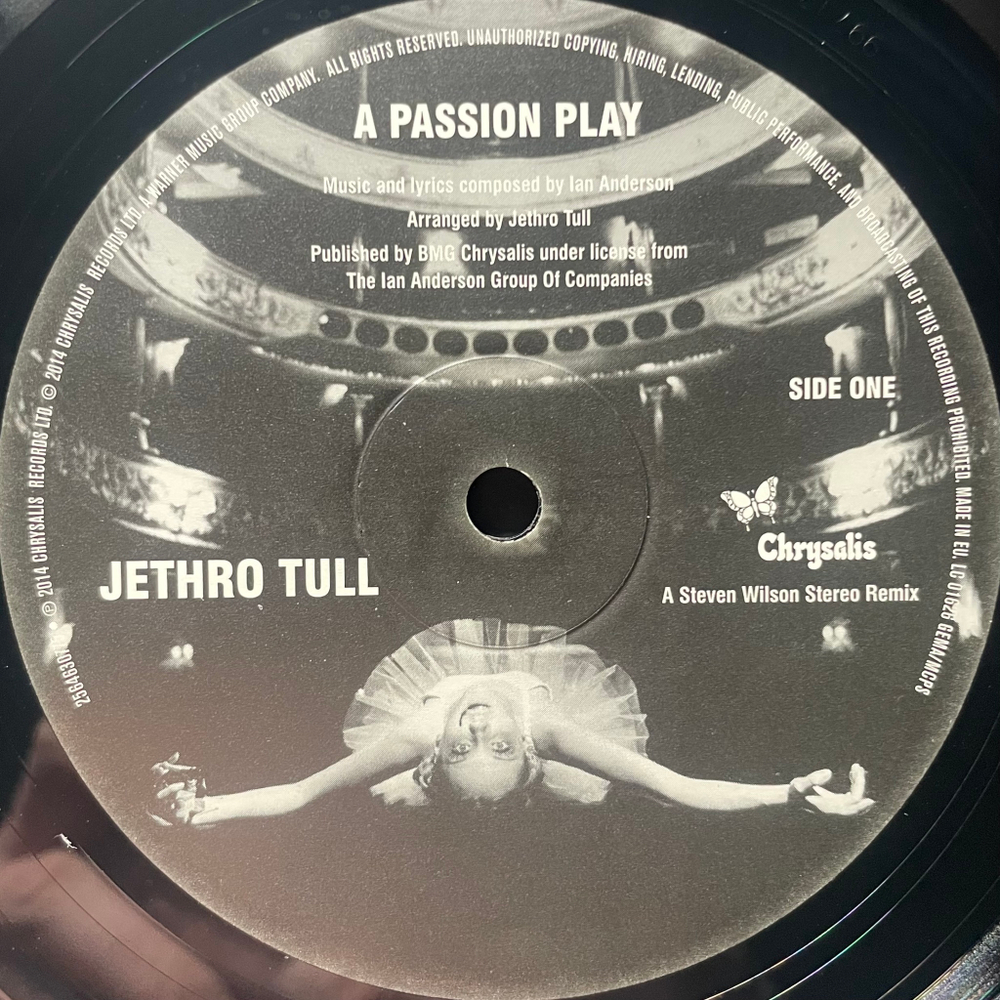 Jethro Tull ‎– A Passion Play (Европа 2014г.)