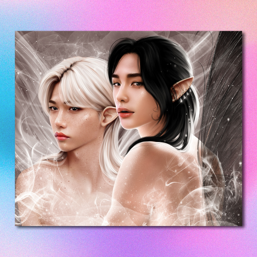 Арт принт / alexstayart / STRAY KIDS / Хёнликсы #11