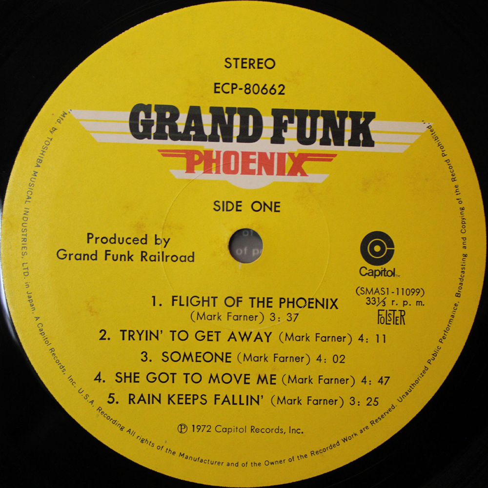 Grand Funk Railroad / Phoenix (LP)