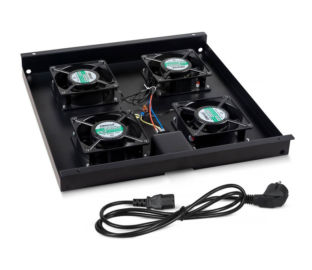 Вентиляторный модуль  Cabeus TRAY-SC-120-BK