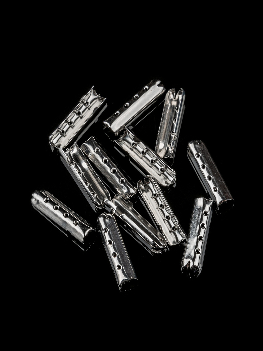 Концевики (эглеты) металлические для шнурков