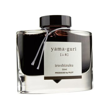 Чернила для перьевых ручек Pilot Iroshizuku Yama-Guri темно-коричневые 50 мл (INK-50-YG)