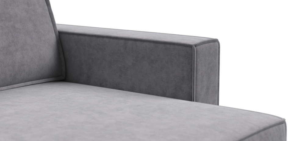 П-образный диван BOSS SOFT MODOOL Велюр Royal агат