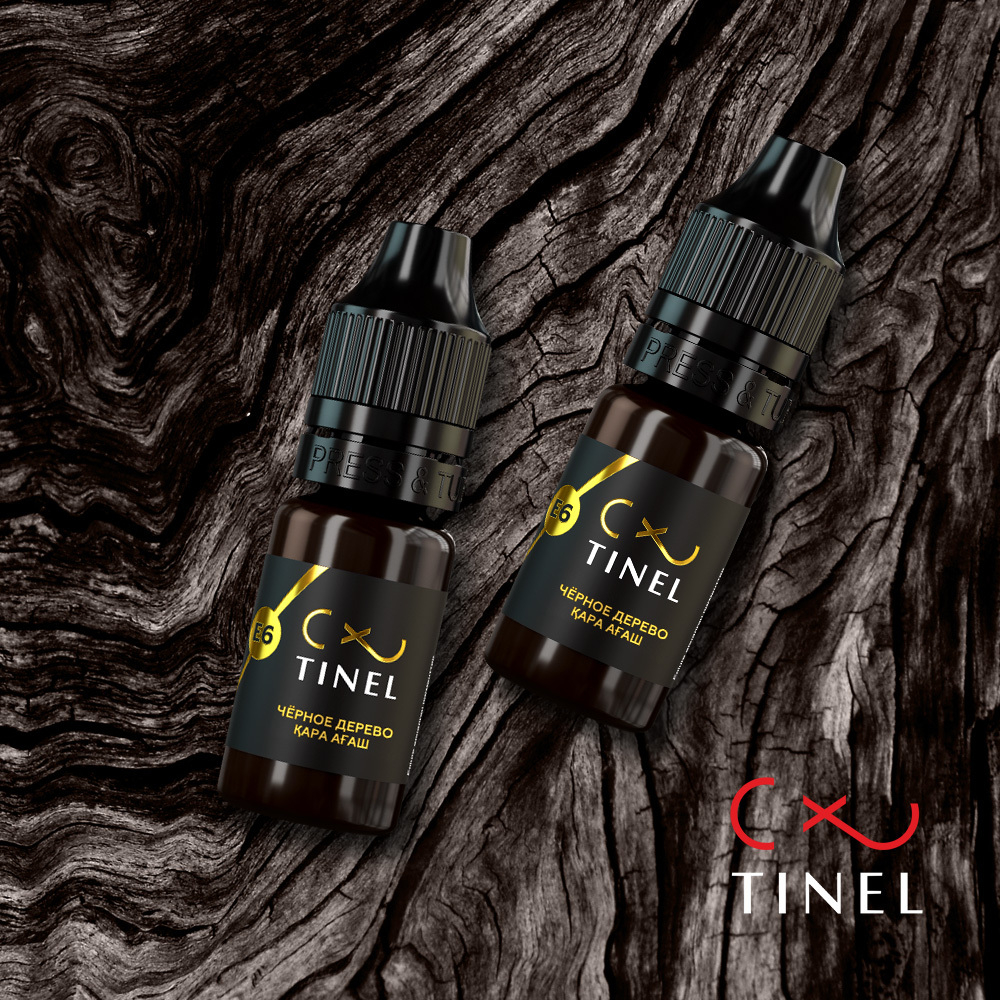 Пигмент для татуажа Тинель E6 Черное дерево