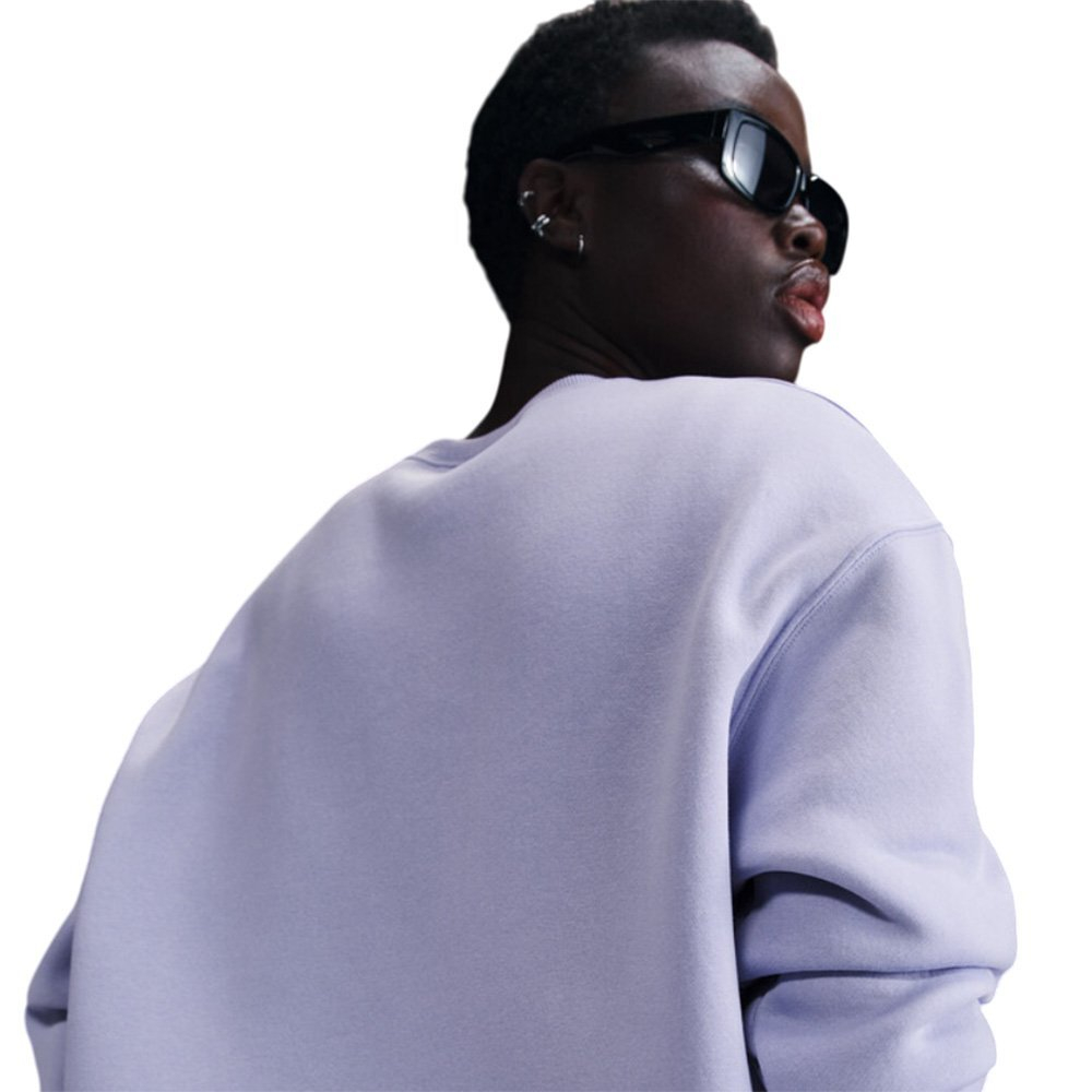 Баскетбольная женская толстовка Nike Sportswear Phoenix Fleece Purple Sweatshirt