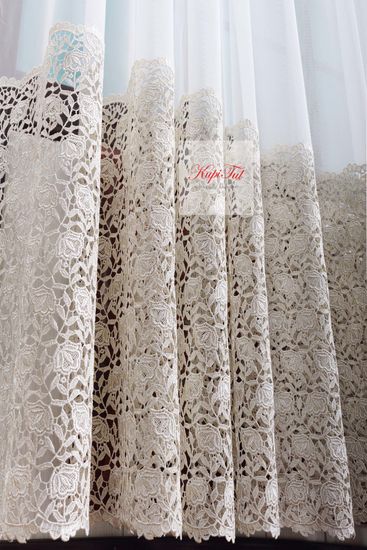 Тюль Патриция французская сетка (золото)