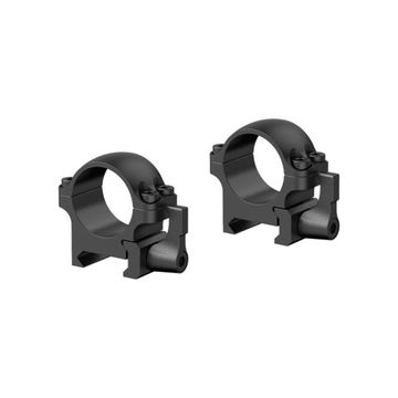 Кольца Vector Optics быстросъемные, стальные, D25,4мм, Weaver, низкие,H19мм, (XASR-SQ01) рычажные