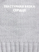 Шапка для девочки с ушками осенняя