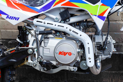 Питбайк KAYO MINI YX125EM 14/12 (механ. сцепл., эл. стартер)