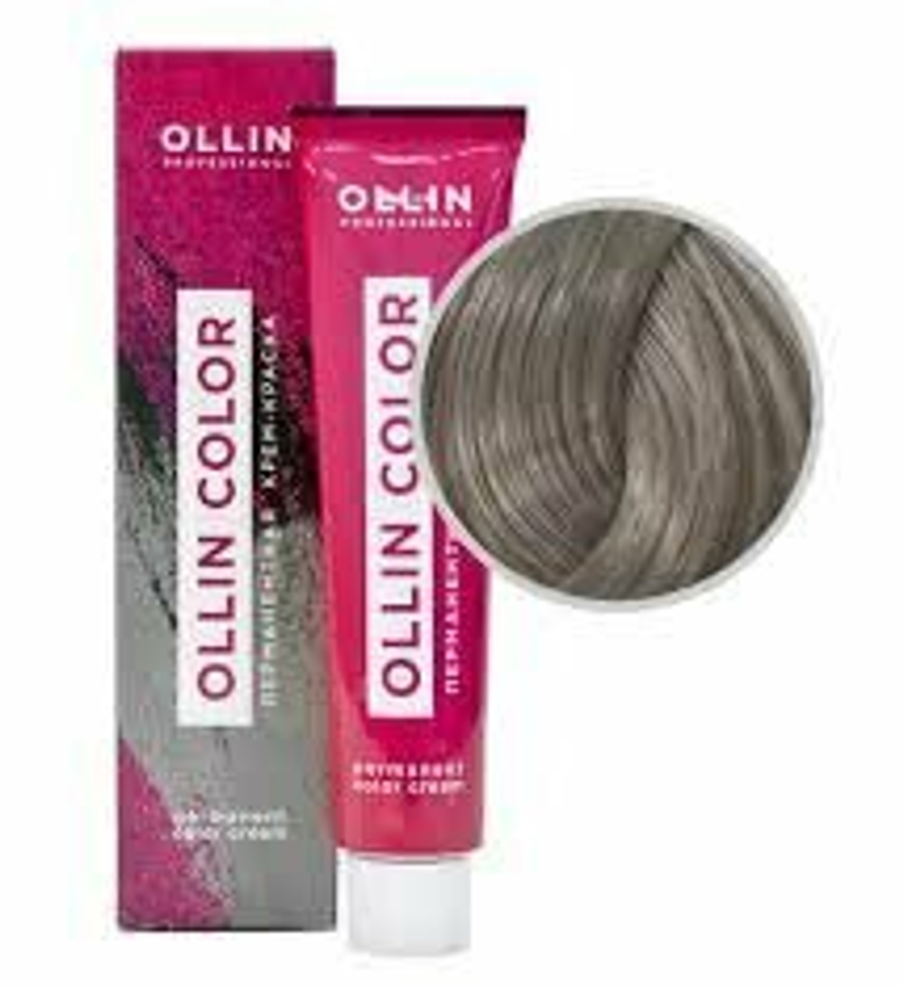 OLLIN COLOR 0/11 корректор пепельный 100 мл Перманентная крем-краска для волос