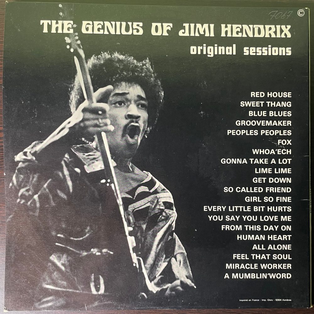Jimi Hendrix ‎– The Genius Of Jimi Hendrix 2LP (Франция)