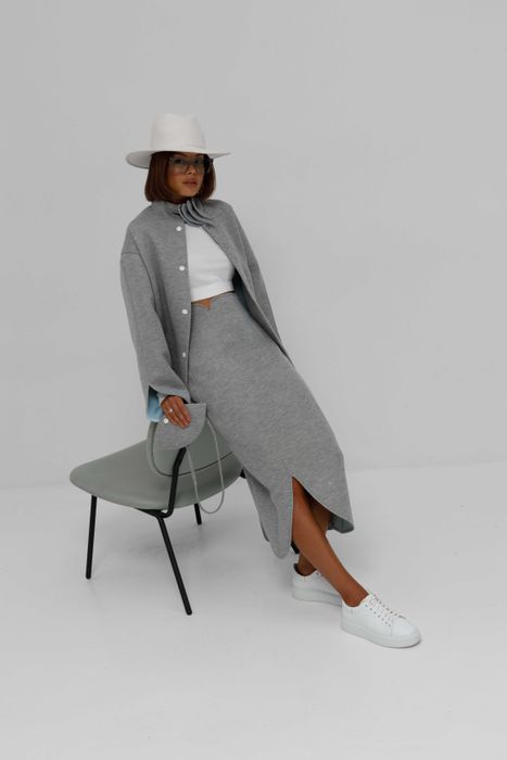 ЮБКА ТЭРЕС СЕРЫЙ