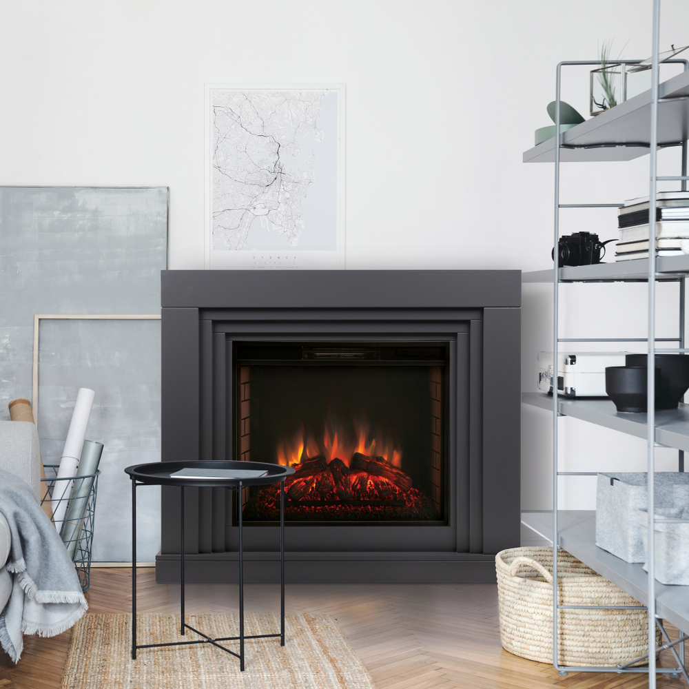 Каминокомплект Real Flame Stanley 26 GR с очагом Epsilon 26