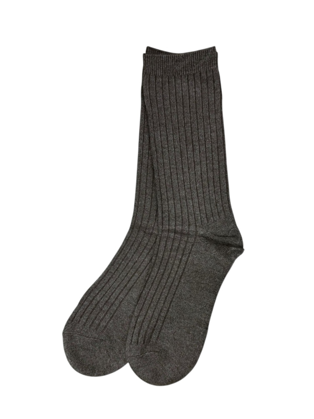 Женские теплые "вязанные" носки из шерсти Мериноса средней длины - 10 пар