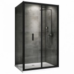Душевой уголок ABBER Sonnenstrand AG07120B-S75B черный/прозрачный
