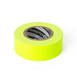 Профессиональный тейп 120mesh @trueGAFF 25мм/9м -  Ярко Желтый /на тканевой основе для киносъемок и сцен тип Gaffer Pro tape /