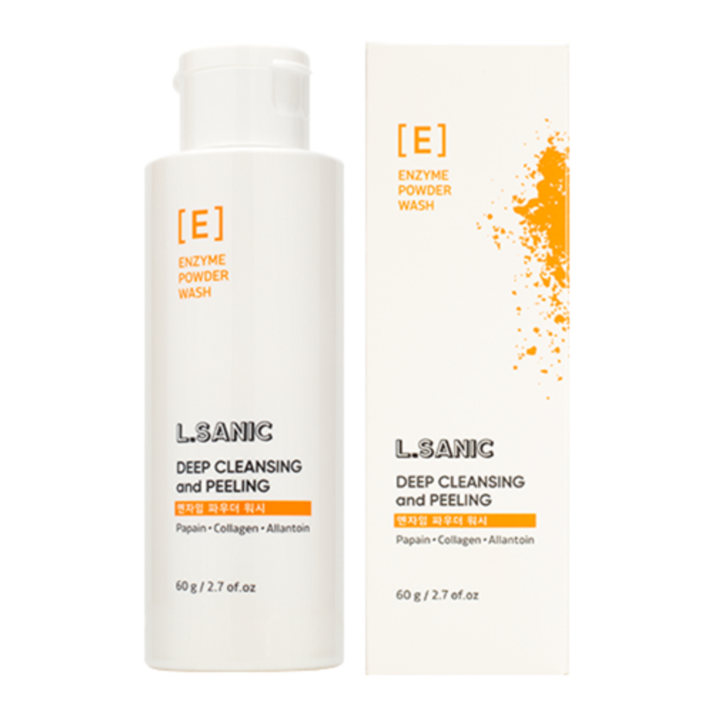 [L.Sanic] Deep Cleansing and Peeling Enzyme Powder Wash - Энзимная пудра для глубокого очищения, 60 г