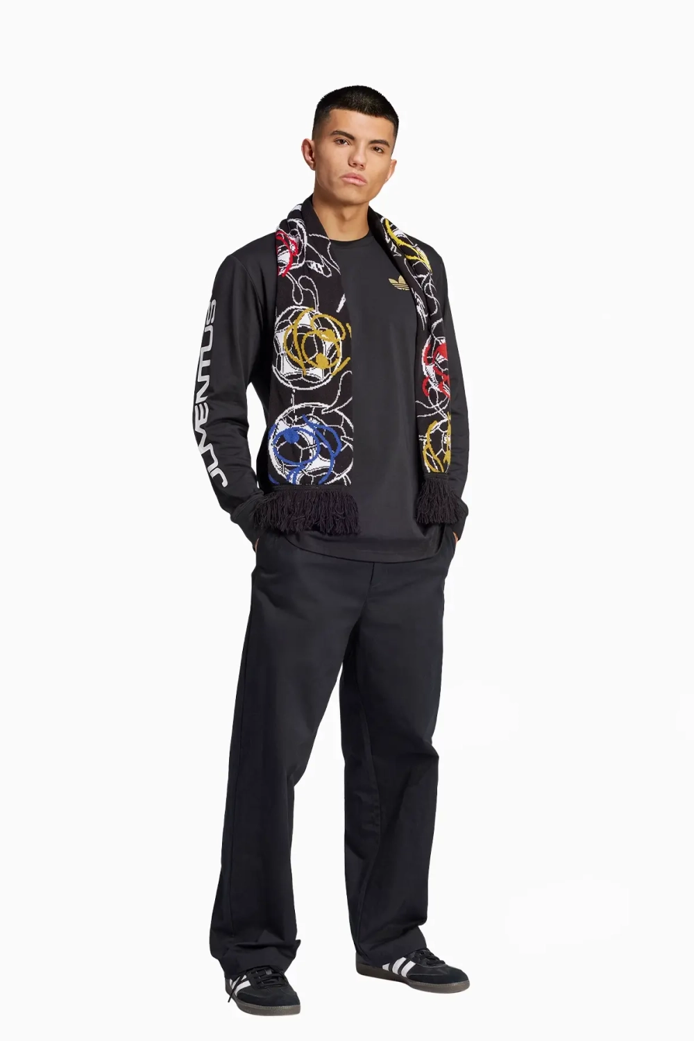 Футболка с длинными рукавами adidas Juventus FC 24/25 Graphic - черный