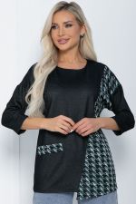 Джемпер Глория (графит/тиффани) Б12199-30 LT Collection