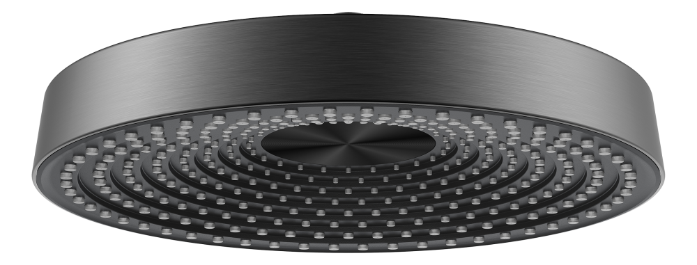 10529-Q Тропическая лейка, круглая 30см (ГРАФИТ)  GANZER  (12/1шт)