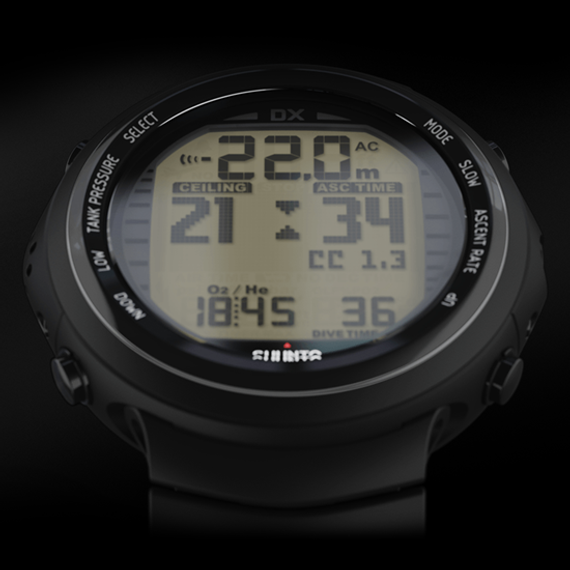 Декомпрессиметр Suunto DX Black Titanium