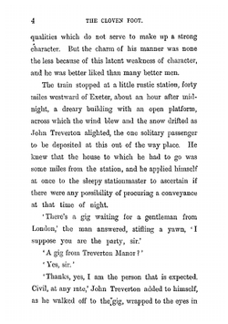 The cloven foot: a novel. Volume 1 | M. E. Braddon