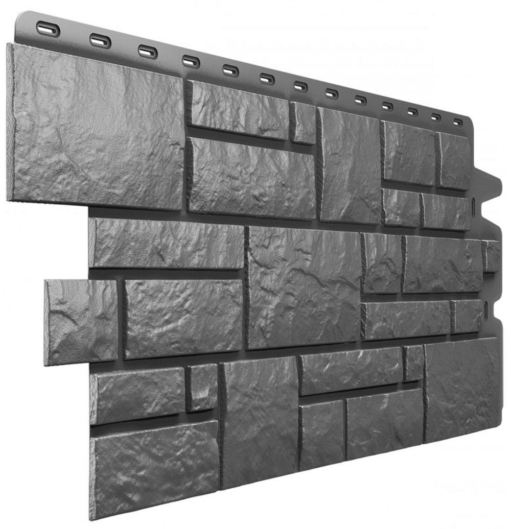 Фасадные панели (Цокольный Сайдинг) Деке Burg Оникс