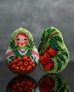 Матрешка с яблоками